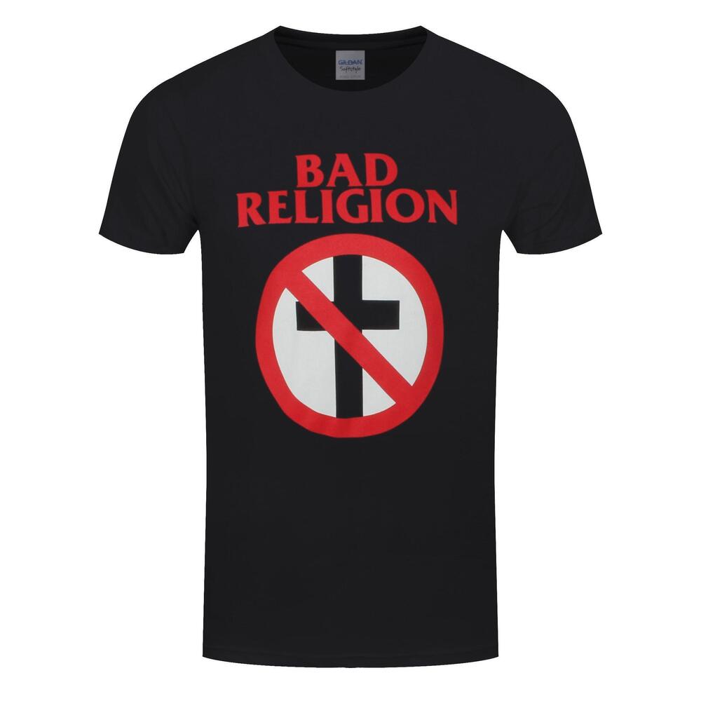 Bad Religion Classic Buster Cross Mens Black Tshirt